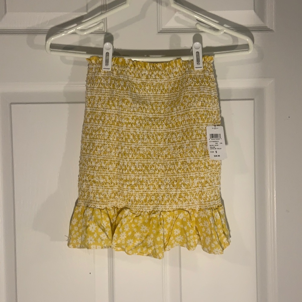 Yellow Mini Skirt from Windsor